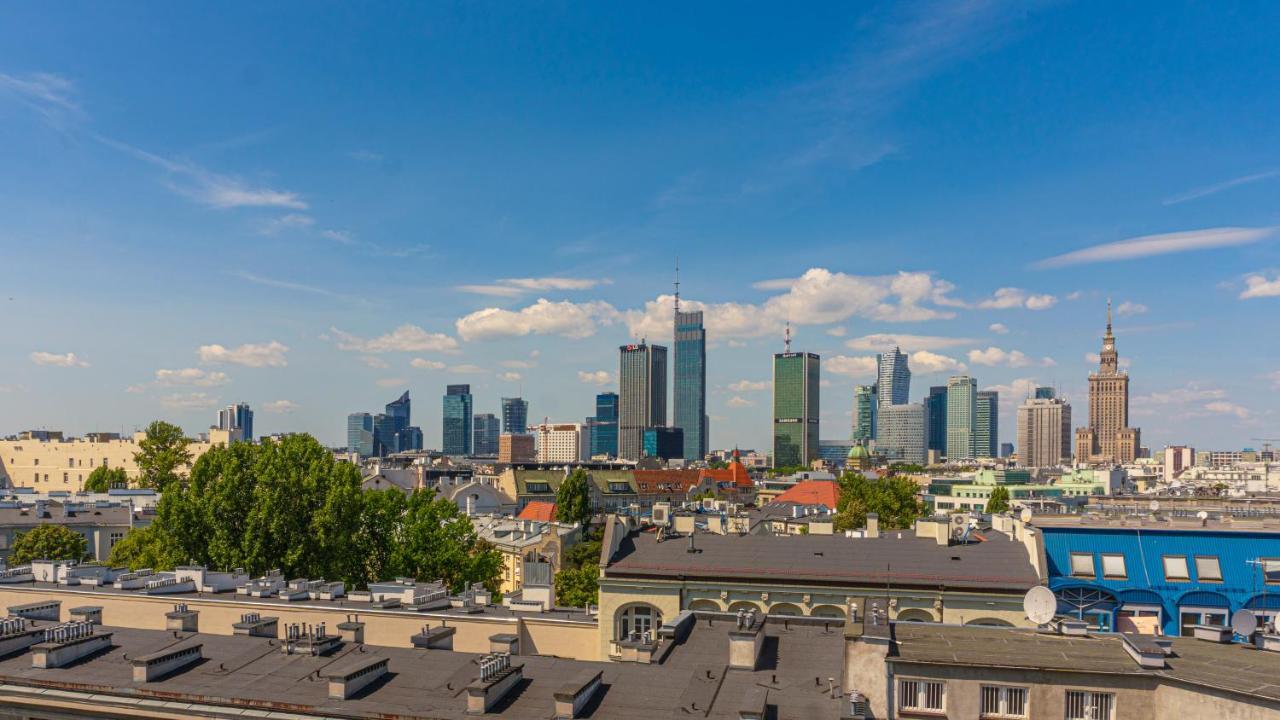Warynskiego 9 - Piekna Panorama Miasta - Smart Tv 42 Cale - Wifi - Ekspres Kapsulkowy - W Pelni Wyposazona Kuchnia Varšava Exteriér fotografie